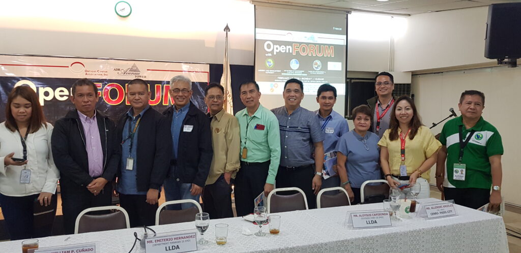 Open Forum with LLDA, Manila Water, and DENR EMB